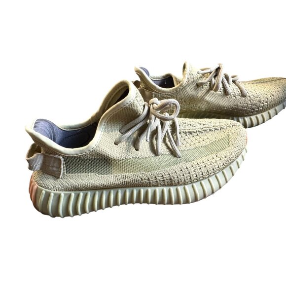 Adidas Men's 5.5 Yeezy Boost 350 V2 Sulfur Basf Boost Matcha Green - Picture 5 of 9